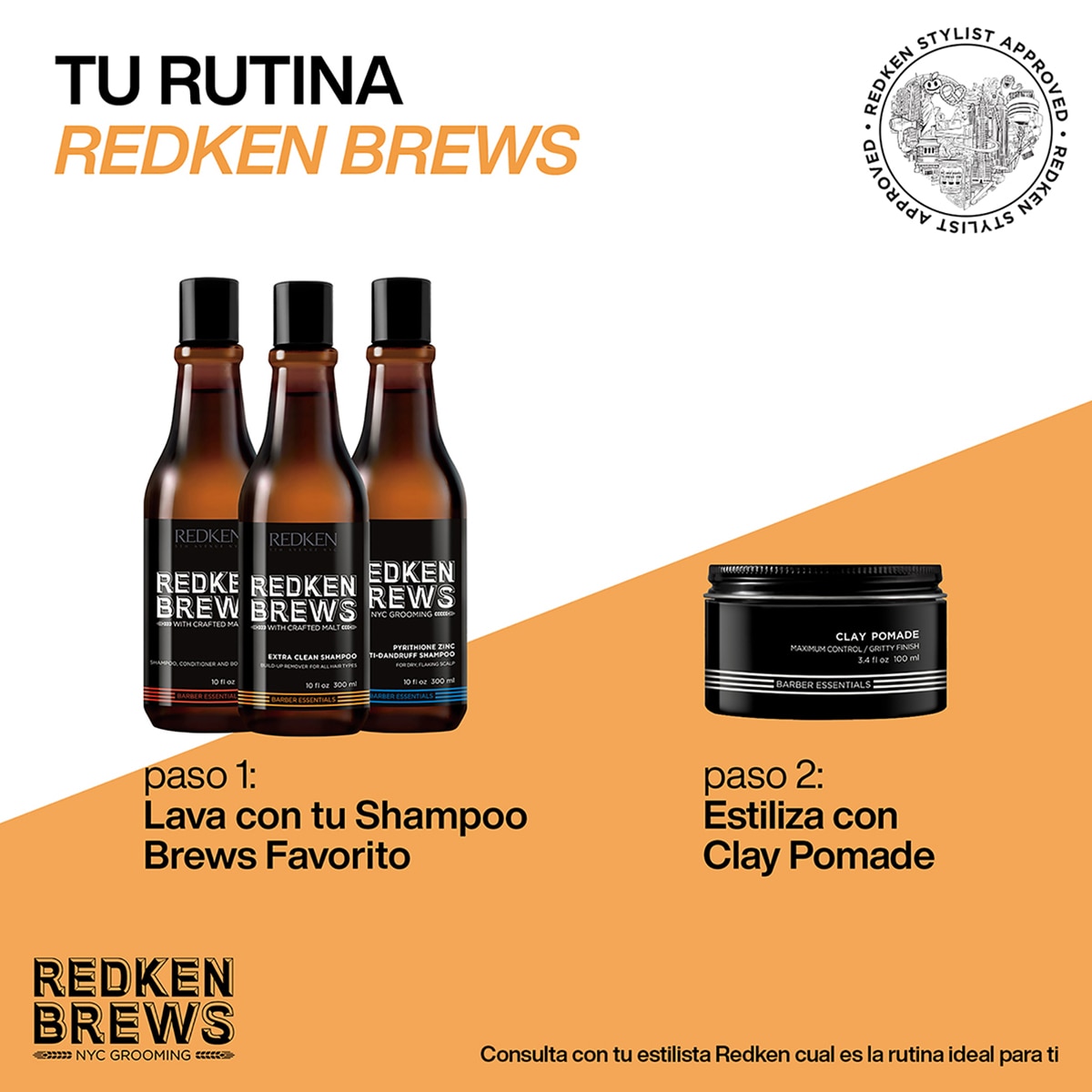 BREWS CLAY POMADE (POMADA PARA EL CABELLO)